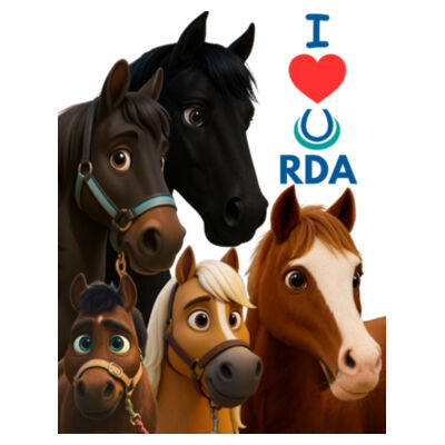 I Love RDA - Coaster - Round Hardboard Design