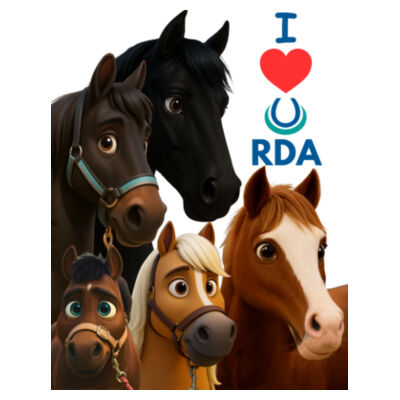 I Love RDA - AS Colour Kids Staple Tee Design