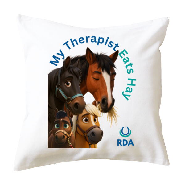 My Therapist Eats Hay - Cushion cover Thumbnail